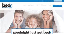 Desktop Screenshot of bedrmattress.com